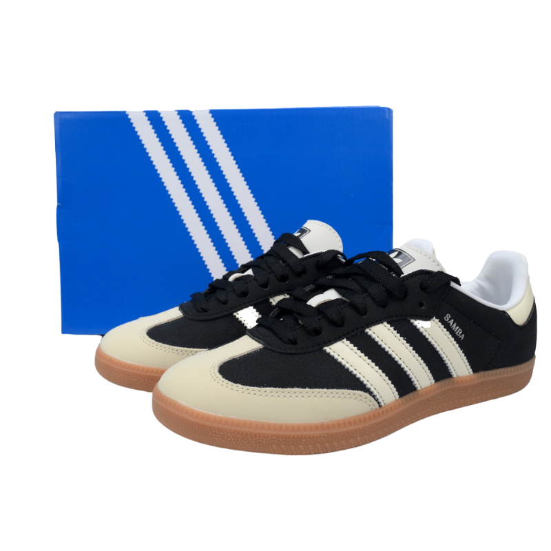 Tênis adidas Samba OG "Core Black Wonder" White Preto